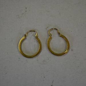 2 guldörhängen 14 K