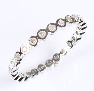 Alliancering. Ca. 0.50 ct