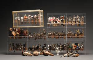 Stor samling skænkepropper ca. 190