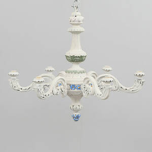 LJUSKRONA, trä, sent 1900-tal.