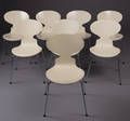 Arne Jacobsen. Myren. Stabelstole model 3100 8