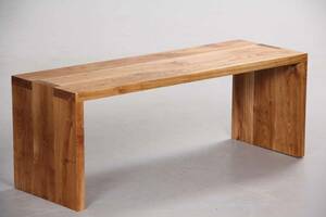 PremiumOak. Dansk produceret bænk  plint af olieret eg,120 cm.