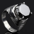 Solitaire ring ca. 9.14 ct.
