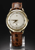 Omega vintage herrearmbåndsur, 18 kt. 1950erne  
