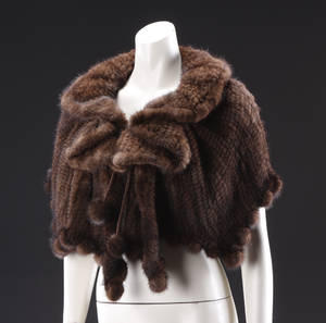 Fur Living. Bolero af mink. Str. 38M