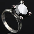 Solitaire ring ca. 9.85 ct.