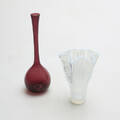 ARTHUR PERCY. VASER 2 st, glas, Gullaskruf, ca 1950.