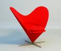 Verner Panton. Heart Cone Chair