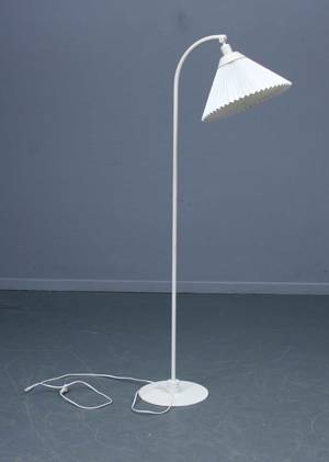 Flemming AggerLe Klint Standerlampe, hvidlakeret. Model 368. 