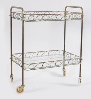 Serveringsvagn, 1900-talets andra hälft