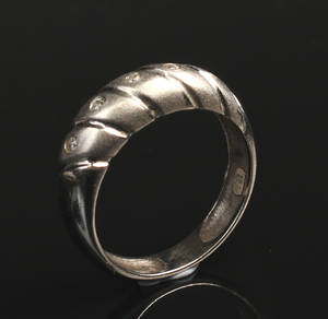 Diamantring 0.05 ct.