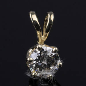 Brillant vedhæng ca. 0.40 ct.