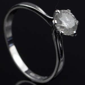 Solitaire ring ca. 1.00 ct.