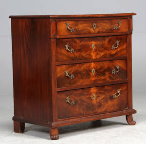 Kommode, mahogni, 1800-tallet