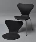  Læderovertræk til Arne Jacobsens 7´erstole model 3107 2