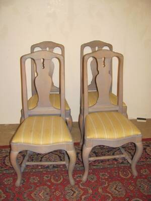 4 STOLAR BAROCKSTIL 1900-TAL