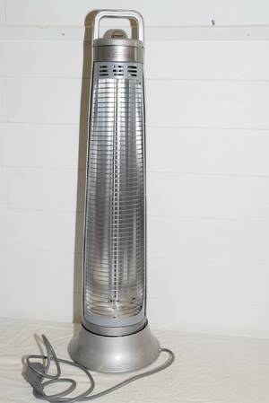 Elektrisk värmare, H 48 cm