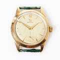 Omega herrarmbandsur i 14 k guld