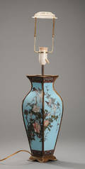 Cloisonné bordlampe