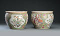 To kinesiske krukker af porcelæn 2 