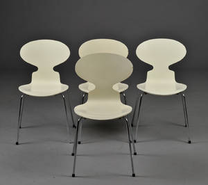 Arne Jacobsen Fire stole model 3100, Myren 4