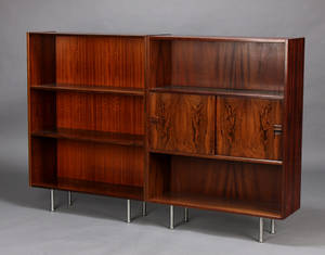 Bogreoler, palisander og mahogny, dansk møbelproducent 2