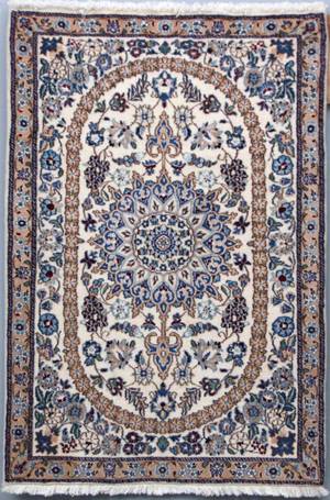 Persisk Nain tæppe 135 x 90 cm