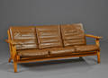 Hans J. Wegner. 3-pers. sofa af eg, model GE-2903