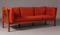 Dansk møbelproducent, tremmesofa, mahogny