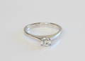 Solitairering, ca. 0.33 ct.