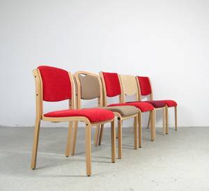 Stühle  Stapelstühle mit Gestellen aus Schichtholz 5