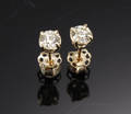 Ørestikker med brillanter 0.58 ct