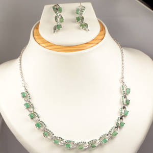 Aventurin smykkesæt.