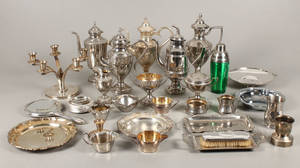 Diverse sølvplet 44