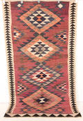 Persisk Harsin Kelim 230 x 135 cm. 