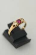 Guldring 18K ca 2,4gr
