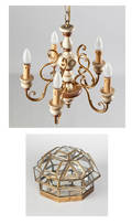 Deckenkorne und  Deckenlampe 2