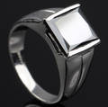 Herre diamant ring ca. 6.19 ct.
