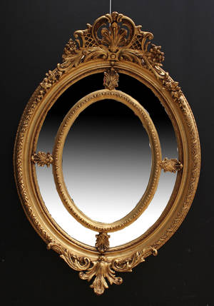 Spegel, gustaviansk stil