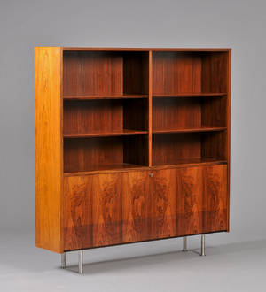 Poul Hundevad. Skab af palisander