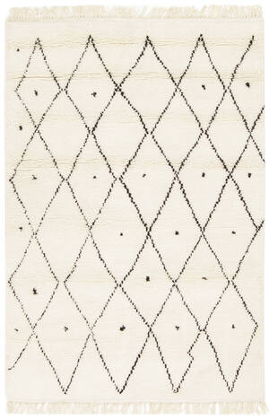 Marokkansk tæppe, 187X128 cm.