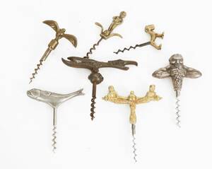 Korkskruvar 7st, 1900-talets första häflt