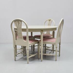 Matsalsgrupp, Gustaviansk stil