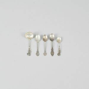 Kaffeskedar, 6 12 4 5 1