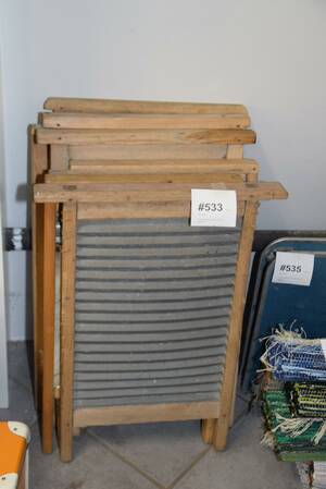 Tvättbrädessamling, 8 st