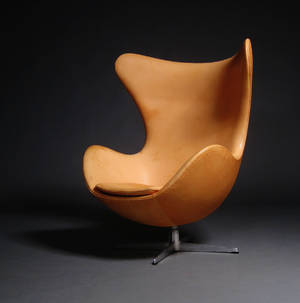 Arne Jacobsen. Ægget. Hvilestol