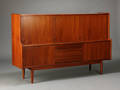 Dansk møbelproducent, høj skænk, teaktræ, 1960erne