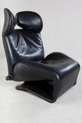 Toshiyuki Kita, Sessel Wink Chair, für Cassina, Leder