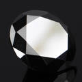 Uindfattet behandlet sort diamanter ca 17.18  ct.