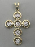 Diamantvedhæng ca. 0,21 ct.